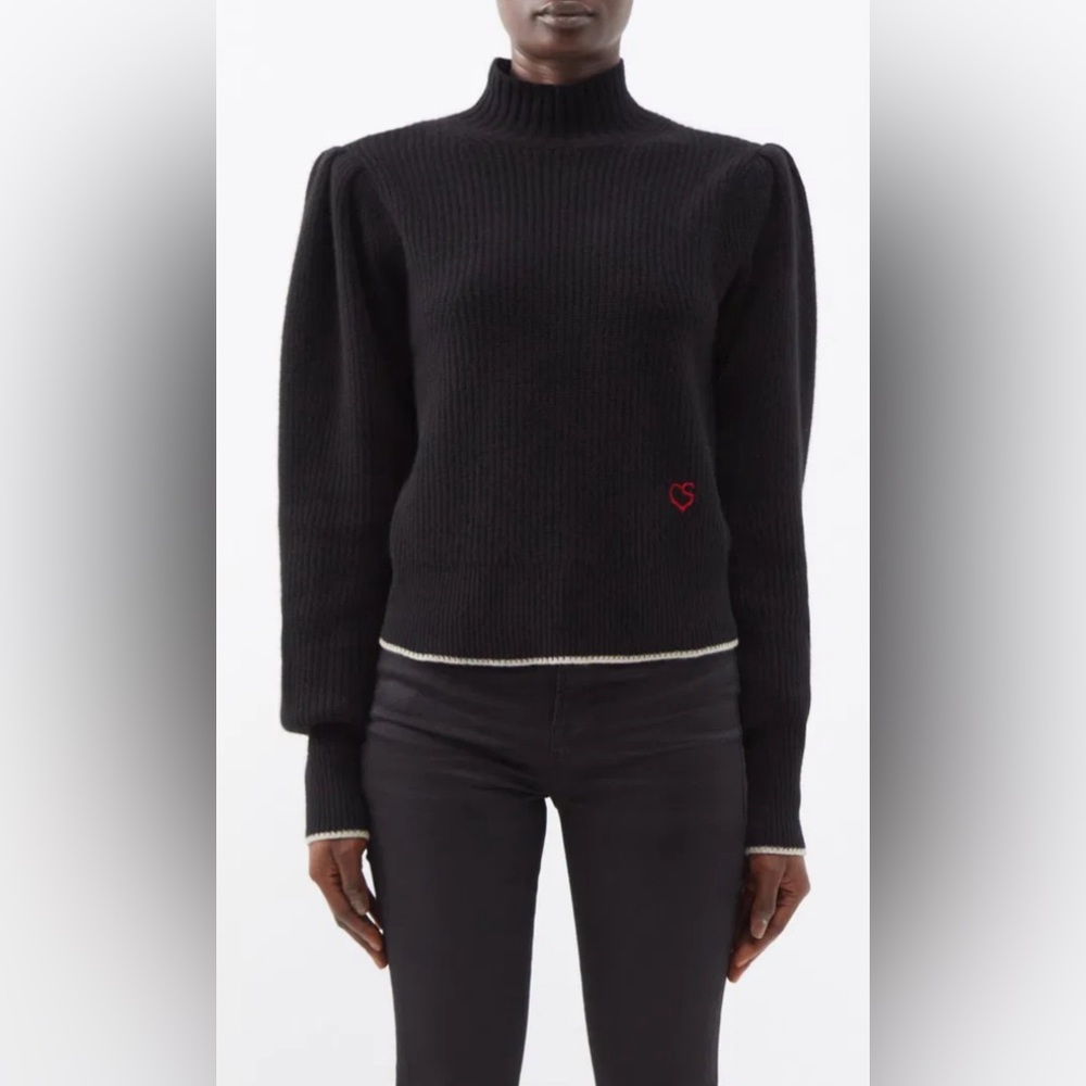 NWT Frame x Claudia Schiffer - Reglen Cashmere Sweater